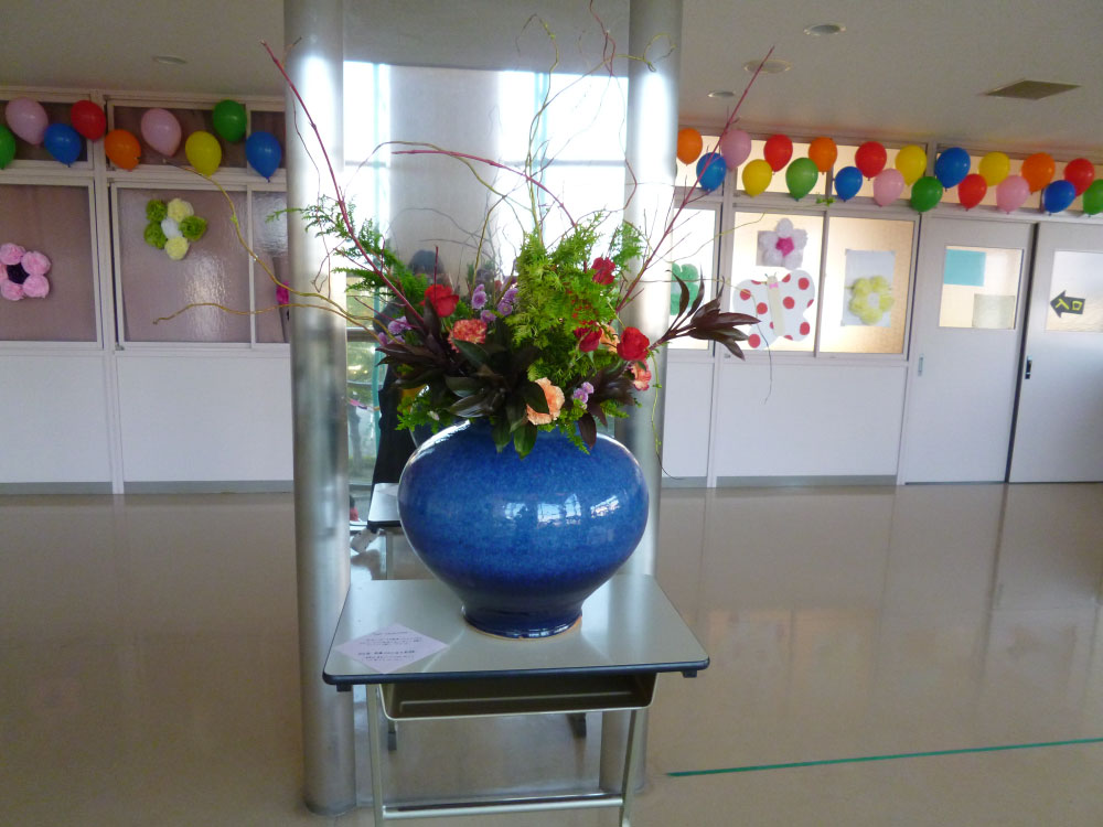 学生祭 花瓶作品