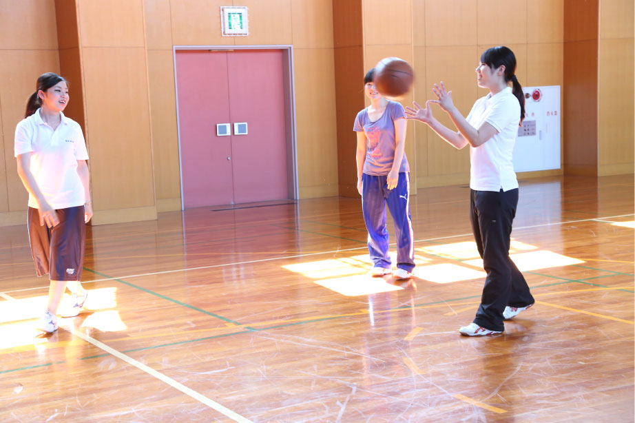 バスケットボール練習
