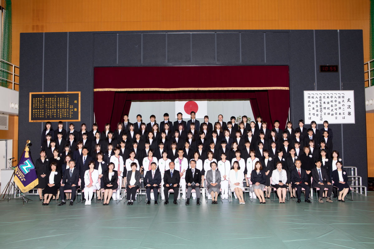 入学式集合写真